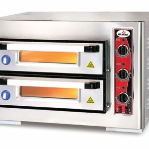 APF-40-2 Pizza Fırını 40x40 Çift Katlı